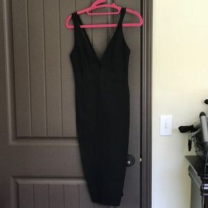 Black Lulus midi dress